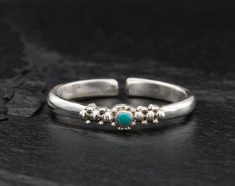 Silver Toe Ring, Silver Band Ring, Thin Band Toe Ring, Toe Ring For Women, Adjustable Toe Ring, Midi Ring, Minimalist Ring