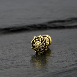 6g Gauges, 6g Tunnels, 4mm Earrings, Lotus Ear Gauges, Gold Ear Tunnels, Gold Ear Gauges, Plugs and Tunnels, Flesh Tunnels, Tunnel Plugs