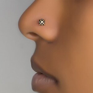 Tiny Nose Stud, Nose Ring, Nose Piercing, Indian Nose Stud, Nose Jewelry, Nose Stud Gold, Nose Stud, Nose Ring Stud, Flower Nose Stud