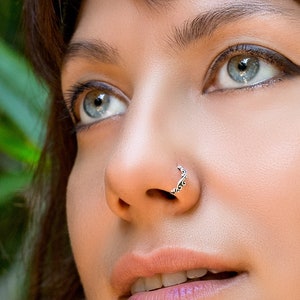 Antique nose pin online shopping deals