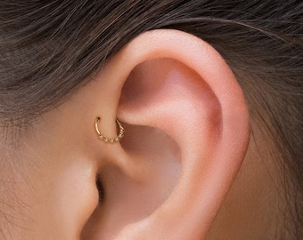 Boucles D'oreilles Créoles Martelées En Or Jaune 9 Carats - Diamètre 13mm - Neuves Avec étiquettes