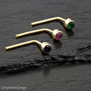 Solid Gold Nose Stud, Tiny Nose Stud, 14k Gold Nose Stud, Nose Jewelry, Indian Nose Ring, Nose Stud Gold, Nose Ring Stud