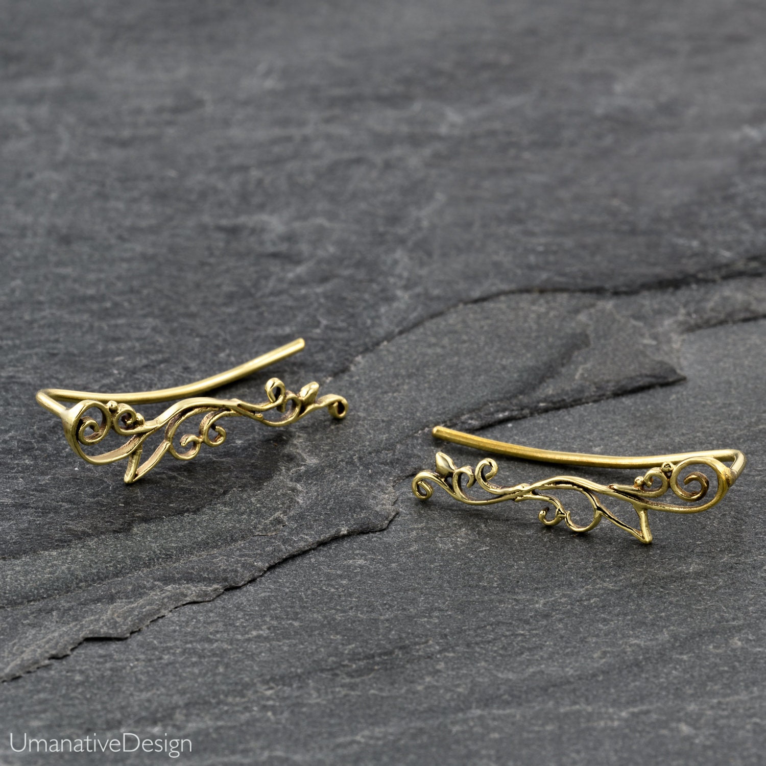 Gold ear climbers new arrivals