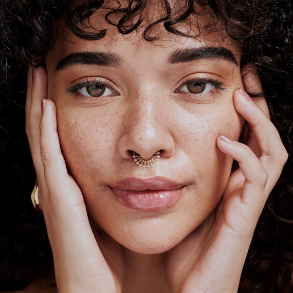 Classy septum piercing best sale