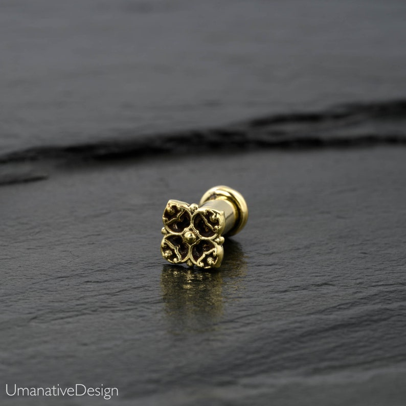 2g Gauges 2g Earrings Gold Ear Gauges Plugs and Tunnels Etsy