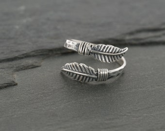 Sterling zilveren teen ring. Midi Ring. Knokkel Ring. Verstelbare teenring. Boho ring