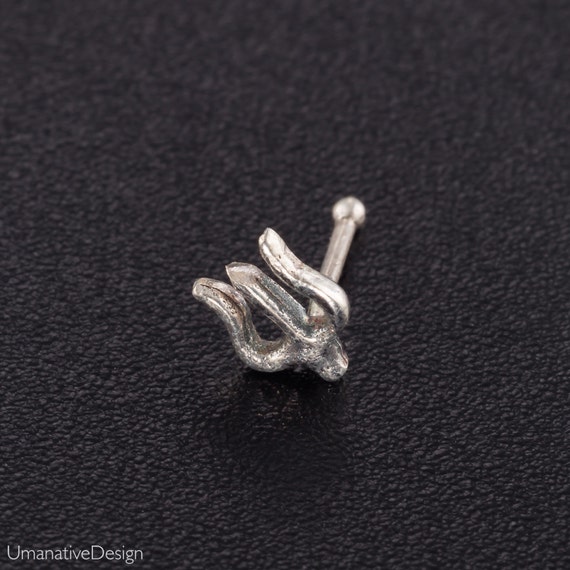 Brass Nose Piercing Indian Nose Stud Gold Nose Stud Nose