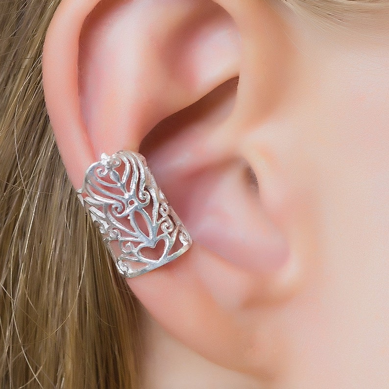 Ear Cuff Ear Wrap Non Pierced Earrings Ear Climbers Etsy