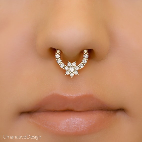 Septum hoop best sale clicker