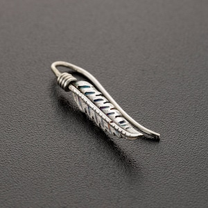 Curved Ear Climber, Bar Ear Crawler, Leaf Ear Climbers, Silver Ear Climber, Leaf Ear Crawler, Ear Crawler Earrings, Climbing Earring