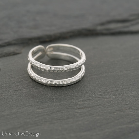 6 Pcs Toe Ring for Women Adjustable Arrow Wave Minimalistic Cute Silver Toe  Rings Set Foot Jewelry - Walmart.com