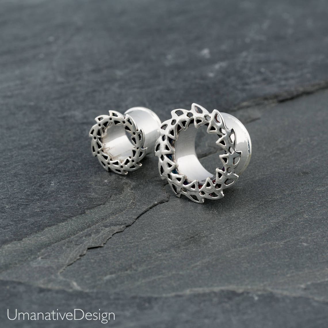 Silver Ear Tunnels. 0g Ear Tunnels. Plugs Gauges. 0g Gauges. Etsy