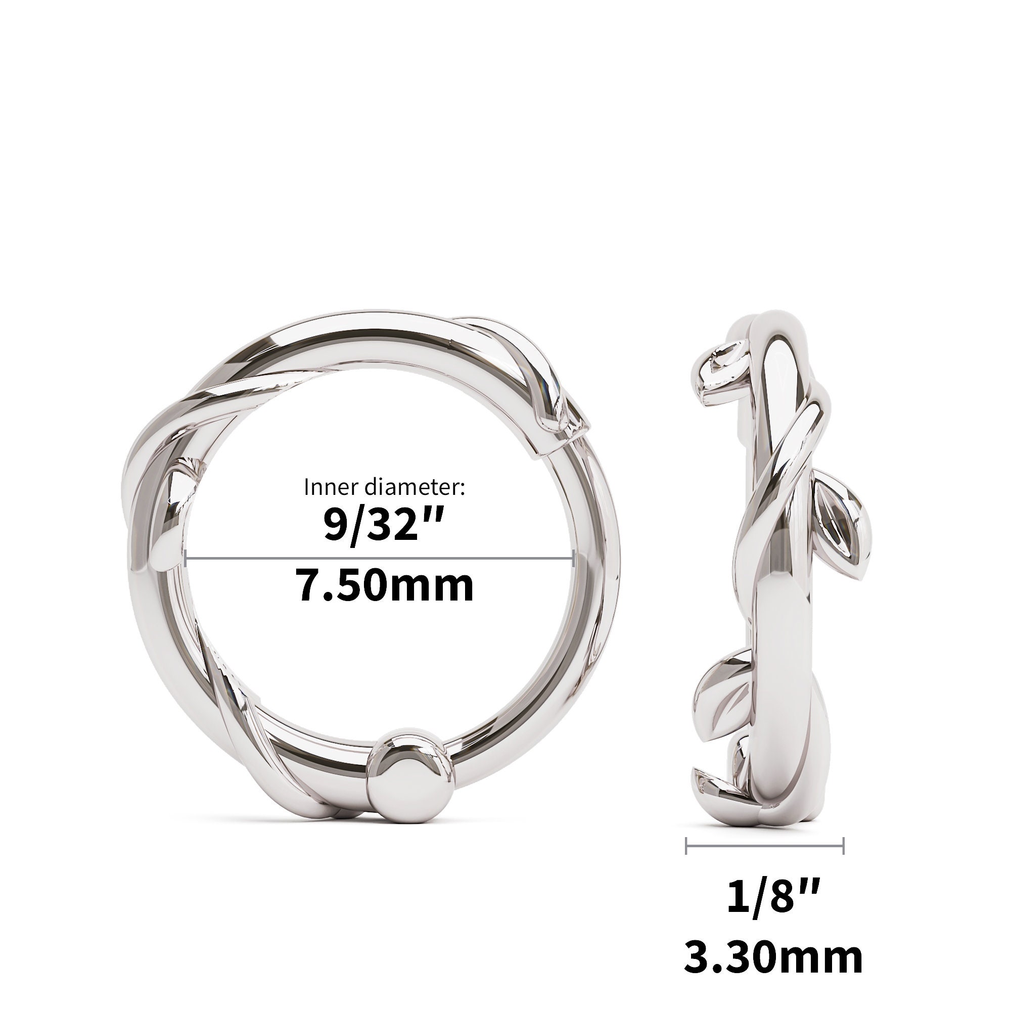 Clip Di Carta Cartilagine Piccoli Orecchini a Cerchio Per Donne e Ragazze S925 Argento Sterling Fashion Minimalista Punk Gotico Spilla Di Sicurezza Pendente Sottile Leggeri Regali Daugther