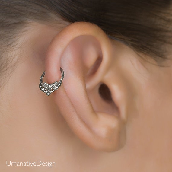 Tragus Earring Rook Earring Tragus Piercing Daith Earring Ear Piercing Helix Earring