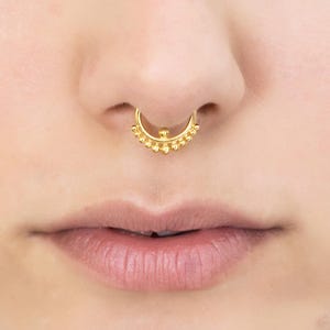 18g Septum Ring, Septum Piercing, Septum Jewelry image 1