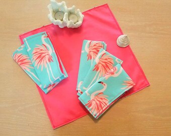Flamingo Napkins-6pcs.