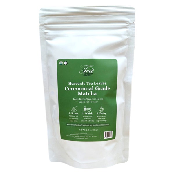 Organic Bulk Ceremonial Grade UJI Matcha Green Tea Powder, 125 g