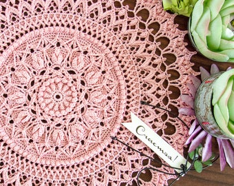 Pattern for crochet doily CIRI, Instant download