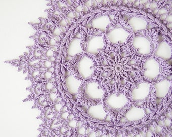 Pattern for crochet doily IRENE, Instant download