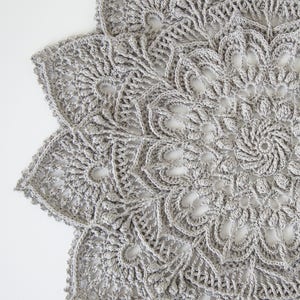 IDA - Digital pattern for crochet doily (Written instructions only), English/Russian/Dutch