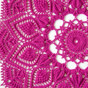 Pattern for crochet doily YENNEFER, Instant download