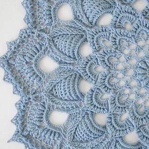 Pattern for crochet doily KAIA, Instant download