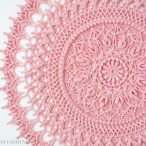 Pattern for crochet doily CIRI, Instant download image 2