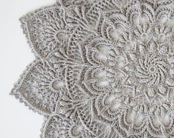 IDA - Digital pattern for crochet doily (Written instructions only), English/Russian/Dutch