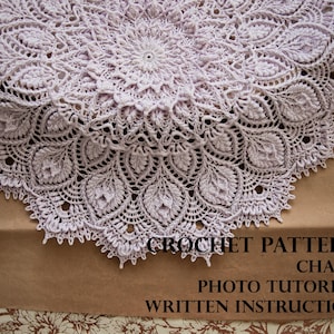 Patrón digital NEITSI para tapete de crochet (instrucciones escritas, gráfico, fototutorial), inglés/ruso