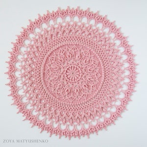 Pattern for crochet doily CIRI, Instant download image 5