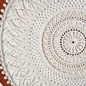 Pattern for crochet doily CASSANDRA  (Part 3 of Cassandra set), Instant download