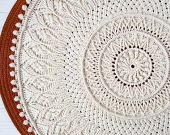 Pattern for crochet doily CASSANDRA  (Part 3 of Cassandra set), Instant download