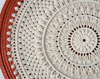 Pattern for crochet doily CASSIE (Part 2 of Cassandra Set), Instant download