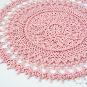 Pattern for crochet doily CIRI, Instant download image 4