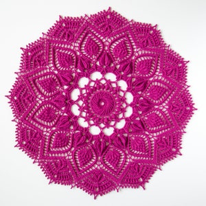 Pattern for Crochet Doily YENNEFER, Instant Download - Etsy