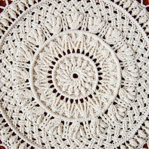 Pattern for crochet doily CASS  (Part 1 of Cassandra set), Instant download