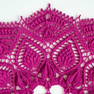 Pattern for Crochet Doily YENNEFER, Instant Download - Etsy