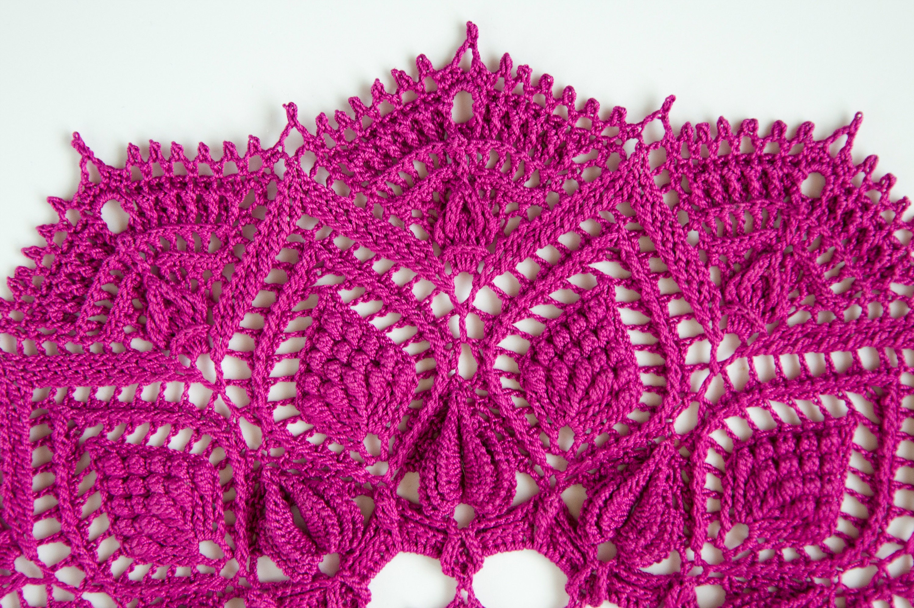 Pattern for Crochet Doily YENNEFER, Instant Download - Etsy