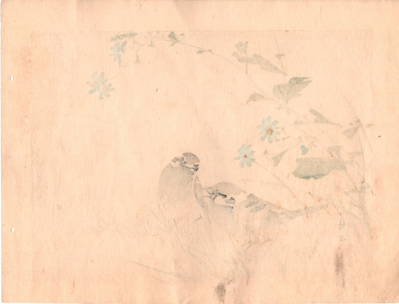 Sparrow. 1899 Kishi Chikudo