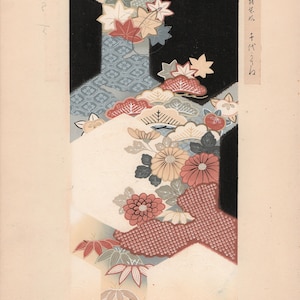 1937, Sugimura Kozan, Kimono Design.
