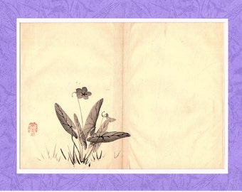 1891, Japanese antique woodblock print, Mochizuki Gyokusen