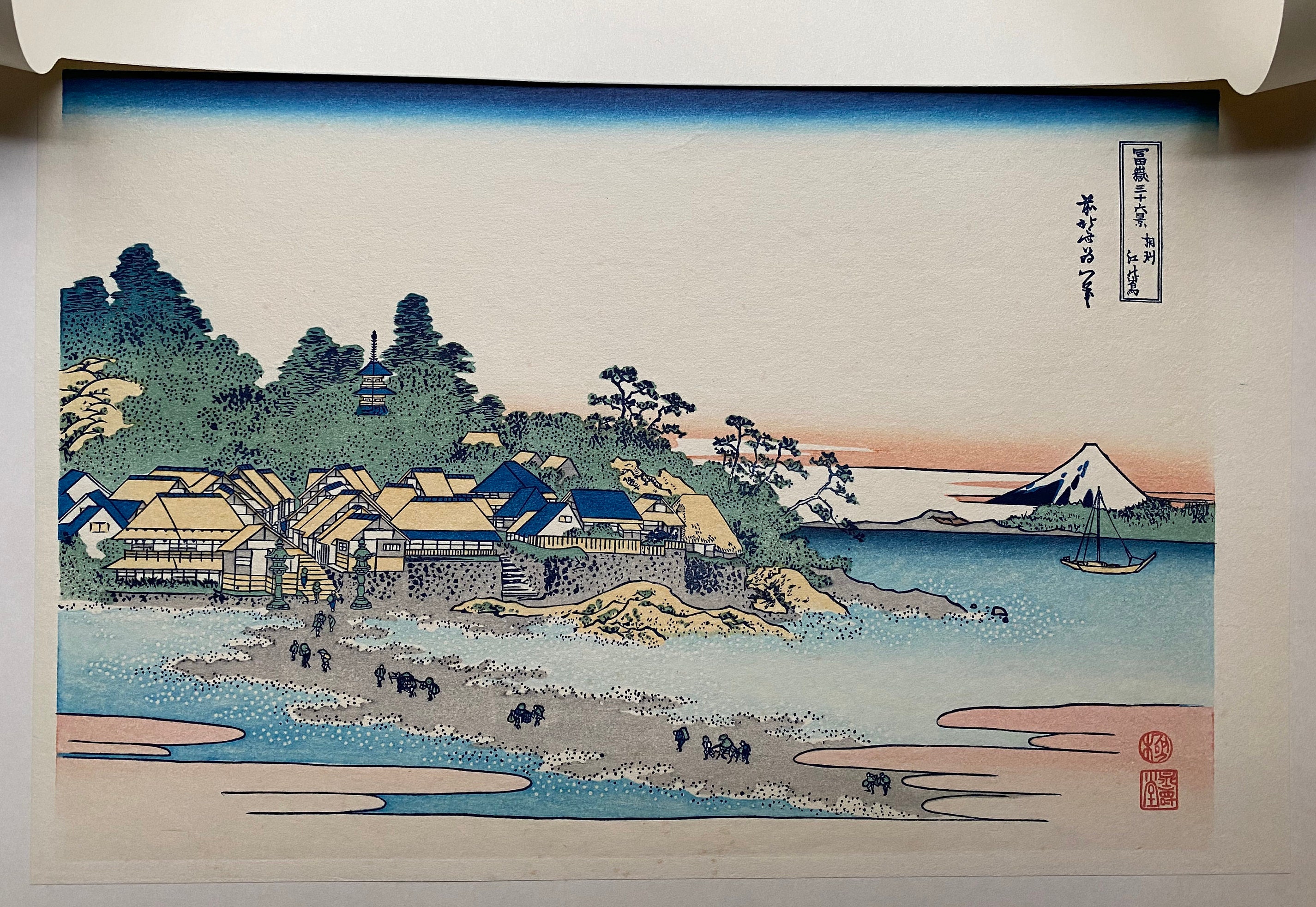 浮世絵版画　大判　5点をセットで提供　2 hana_desu15 曽我五郎時宗 朝比奈三郎義秀 二枚続 勝川春亭