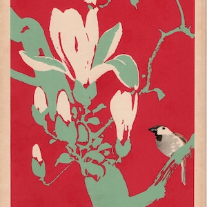 1906年、日本のアンティーク木版画、北尾重政、浮世絵派画集より