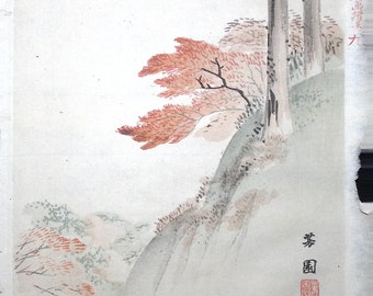 1894, Japanese antique woodblock print.