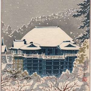 Tokuriki Tomikichiro, &quot;Kiyomizudera&quot;.
