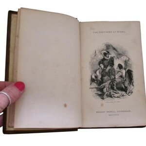 1842 The FORTUNES OF NIGEL By Sir Walter Scott, Antique Waverley Novels, Robert Cadell Publishers, Victorian Classic Novel