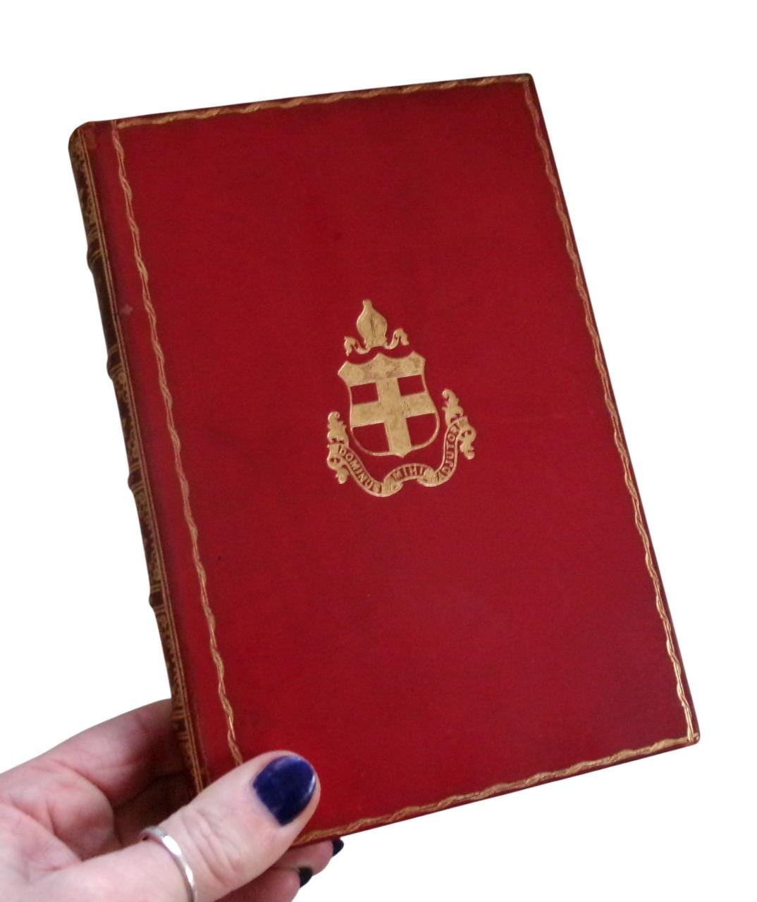 1909 LE MORTE DARTHUR By Sir Edward Strachey, King Arthur, Antique Fine Leather Prize Binding, The Text Of Caxton, Thomas Malory
