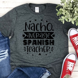 Spanish Teacher Maestra Bilingue School Bilingual Teacher Gifts Short-Sleeve T-Shirt