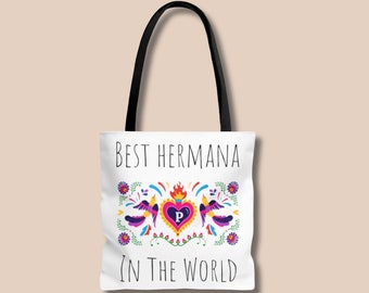 Personalisierte Beste Hermana Tragetasche: Geschenk für Männer