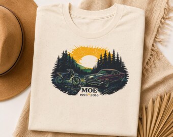 Moe Sunset T-Shirt | Memorial tribute